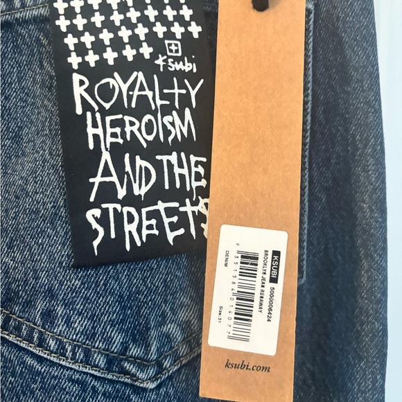 Brand new with tags - Ksubi Brooklyn jeans 31 - Picture 10 of 13